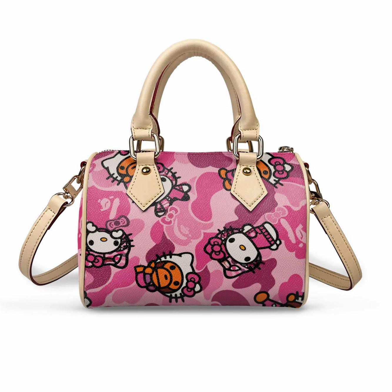 Pink Camo HK x BM Speedy Bag