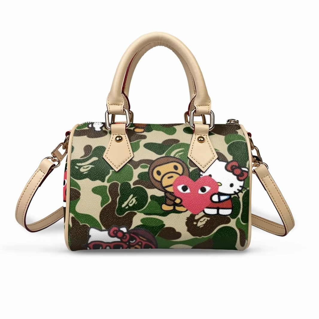 Green Camo HK x BM Speedy Bag